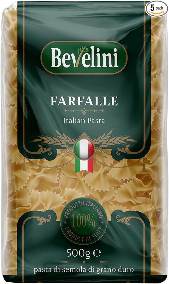 Bevelini Farfalle Pasta 5x500g