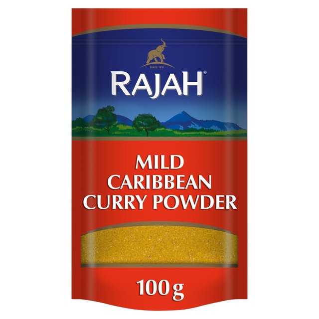 Rajah Mild Caribbean Curry Powder 10x100g