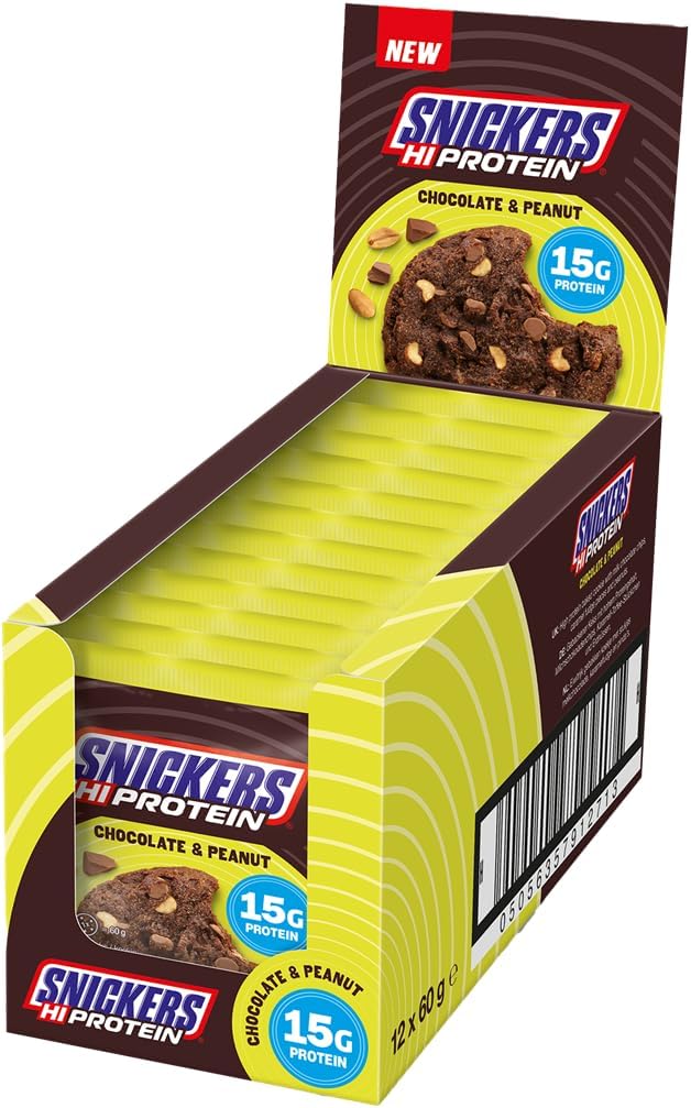 Snickers Double Choc&peanut Protein Cookie 12x60g(4)