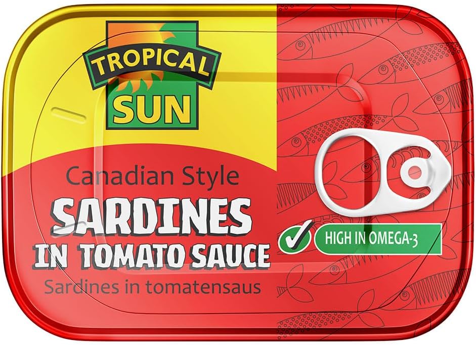 Tropical Sun Canadian Sardines Tomato 12x106g