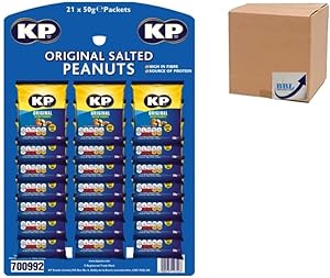 Kp Nuts Original Salted Peanuts Cards 21x50g