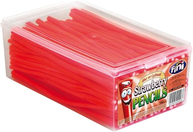 Fini Strawberry Pencil 12x140g