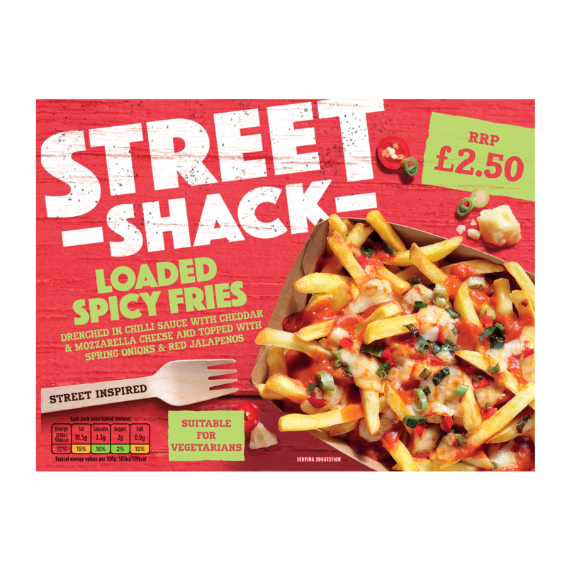 PM 2.50 Street Shack Loaded Spicy Fries 8x250g