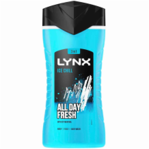 Lynx Ice Chill Shower Gel 6x225ml