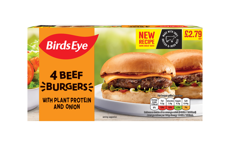 PM £2.79 Birds Eye 4 Beef Burger 10x227g