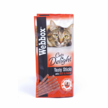 Webbox Cat Sticks Beef & Rabbit 12x6's