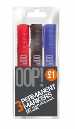 Permanent Markers 6x3/4's