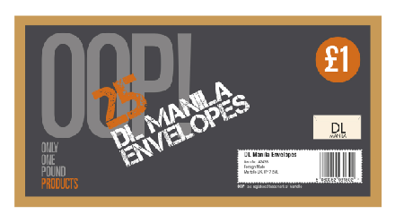 Envelopes Manila Dl 6x