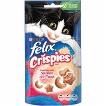 Felix Crispies Salmon & Trout 8x45g