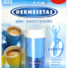 Hermesetas Tablets 6x600's