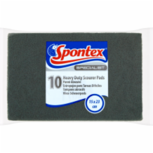 Spontex Specialist Heavy Duty Scourer Pads 1x10's
