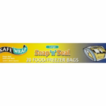 Snap & Seal Food Bags xcm 4x20's