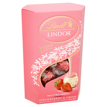 Lindor Strawberry & Cream Cornet 1x200g