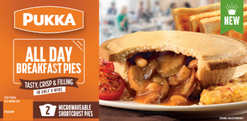Pukka Allday Breakfast Pie 2's 8x2x170g