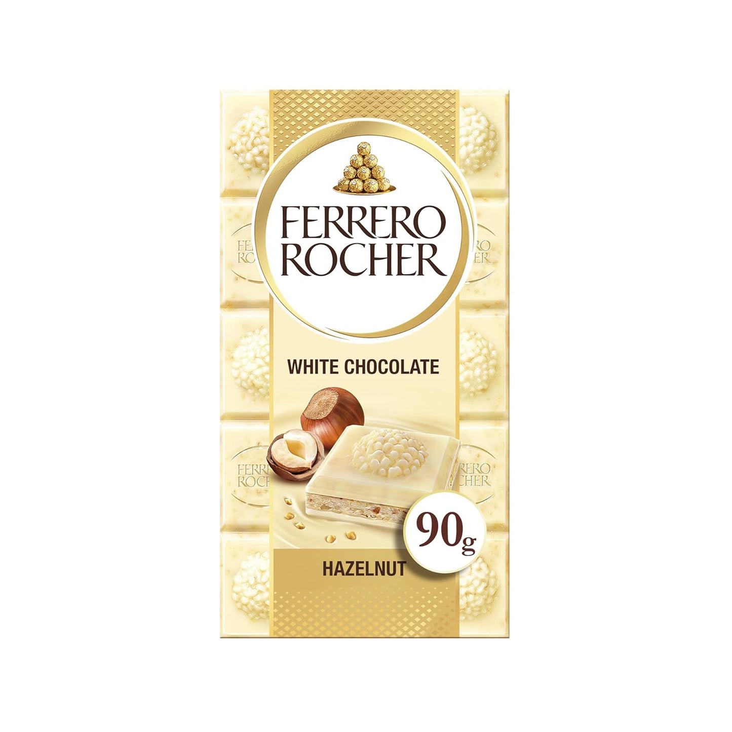 Ferrero Rocher Tablet White Chocolate 8x90g