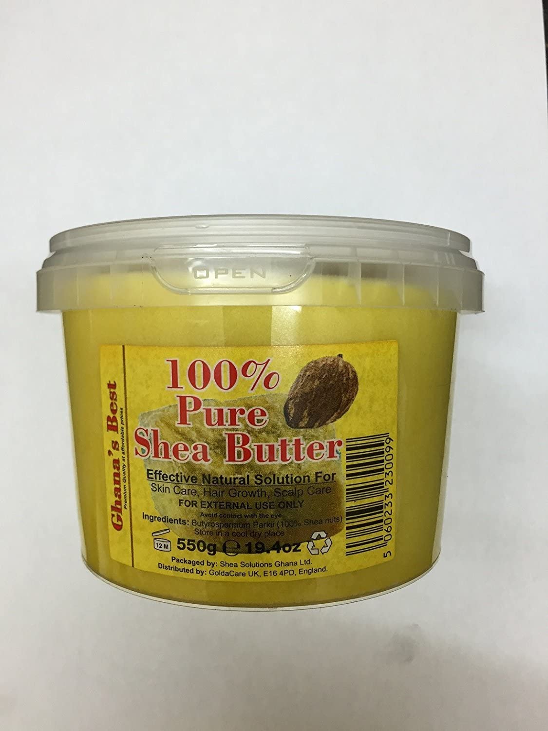Easy Melt Yellow Shea Butter 550g