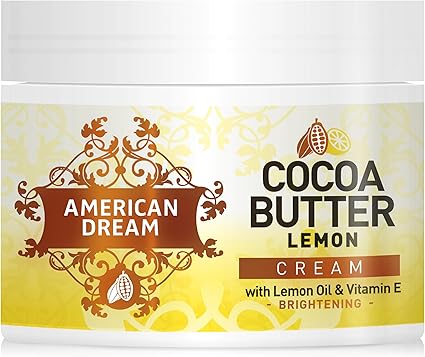 AMEPICAN DREAM COCOA BUTER CREAM lemon JAR' 1 × 500ML