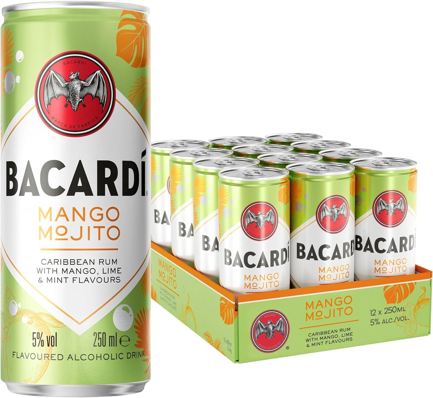Bacardi Mango Mojito 12x250ml