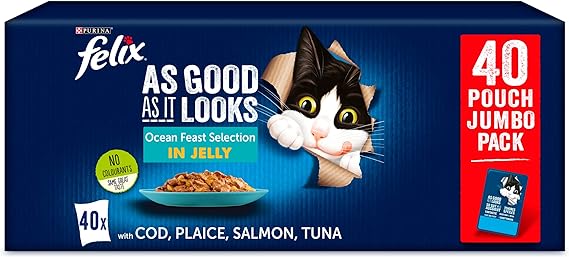 Felix Agail Gij Mv Ocean Feast Pouch Pk 4x100g