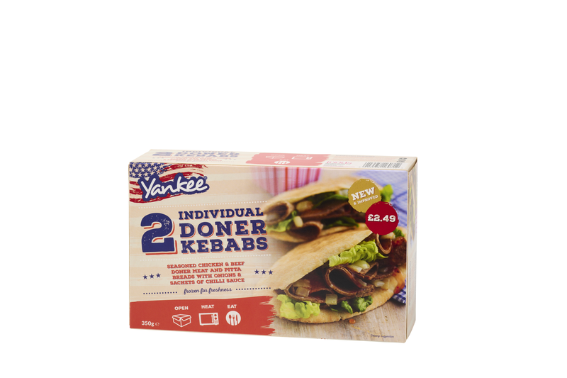 PM 2.49 Yankee Doner Kebab 2's 6x350g