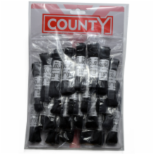 County Black Shoe Laces 24xLD01
