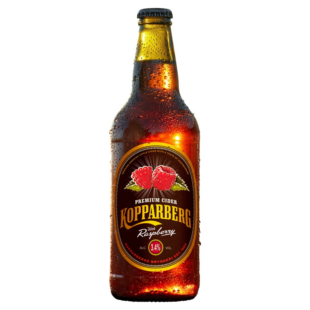 Kopparberg Premium Cider with Raspberry 500ml 500ml × 15 × 1