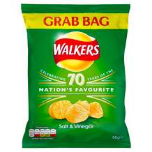 Walkers Salt & Vinegar Grab Bag 32x45g C