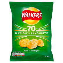 Walkers Salt & Vinegar Std 32x32.5g C