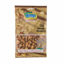 Ginni Honey Peanut Box 10x90g