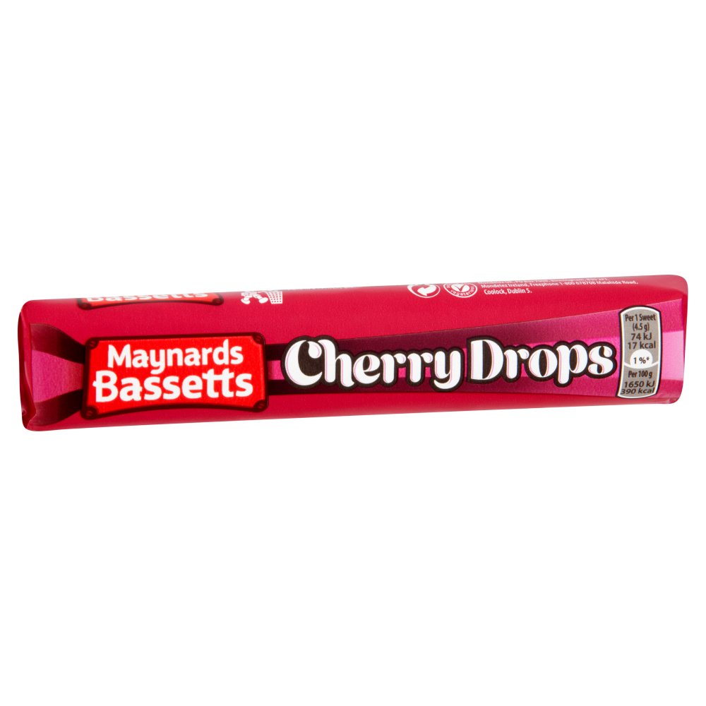 Maynards Bassetts Cherry Drops 45g