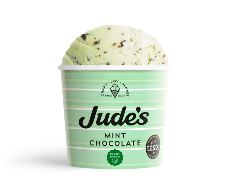 Judes Plant Based Mint Chocolate Cups 24x100ml