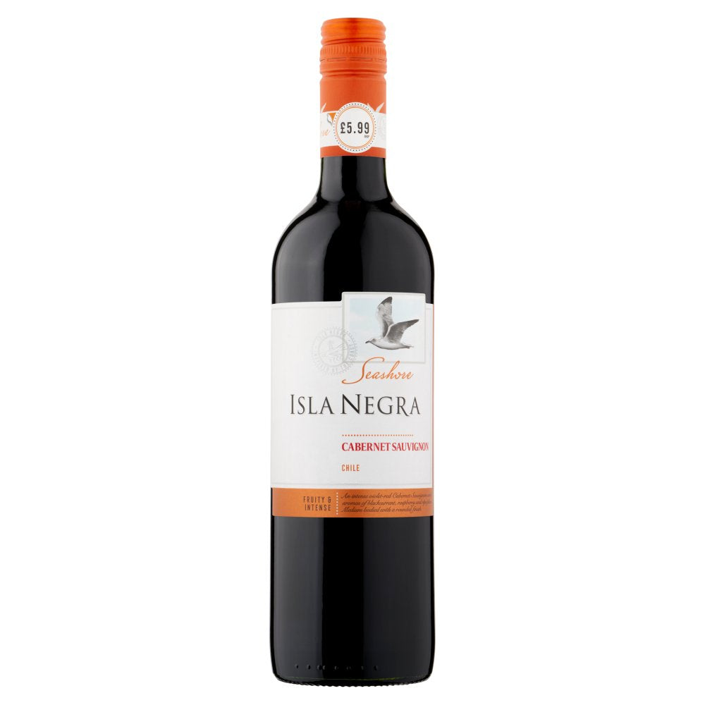 Isla Negra Cabernet Sauvignon 75cl 75Cl × 6 × 1