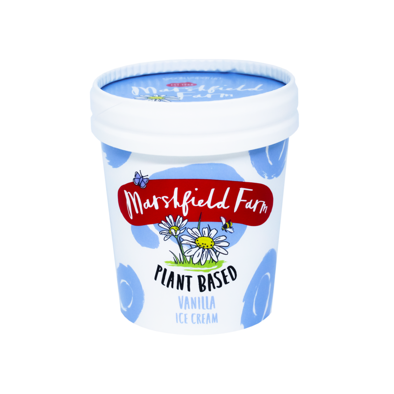 Marshfield PLANT BASED Vanilla Cup 12x125ml