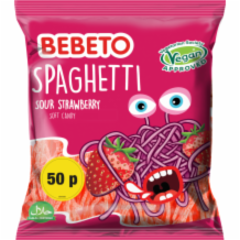 Bebeto Strawberry Spaghetti 20x70g(4)