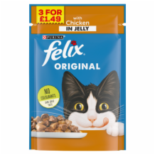 Felix Cij Chicken Pch Singles For 20x100g
