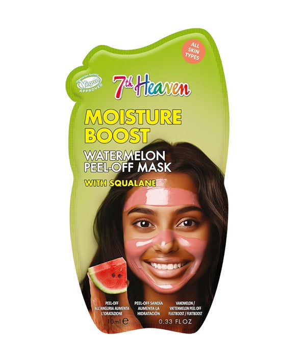 7TH HEAVEN MOISTURE BOOST WATERMELON PEEL OFF MASK 10 ml Skin Wash Asetena Pa