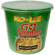 Ko Lee Go Cup Noodle Mixed Vegetable 6x65g