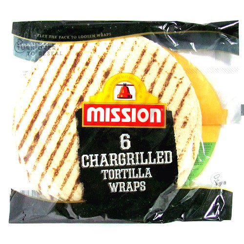 Mission Chargrilled Wrap 6pk × 6