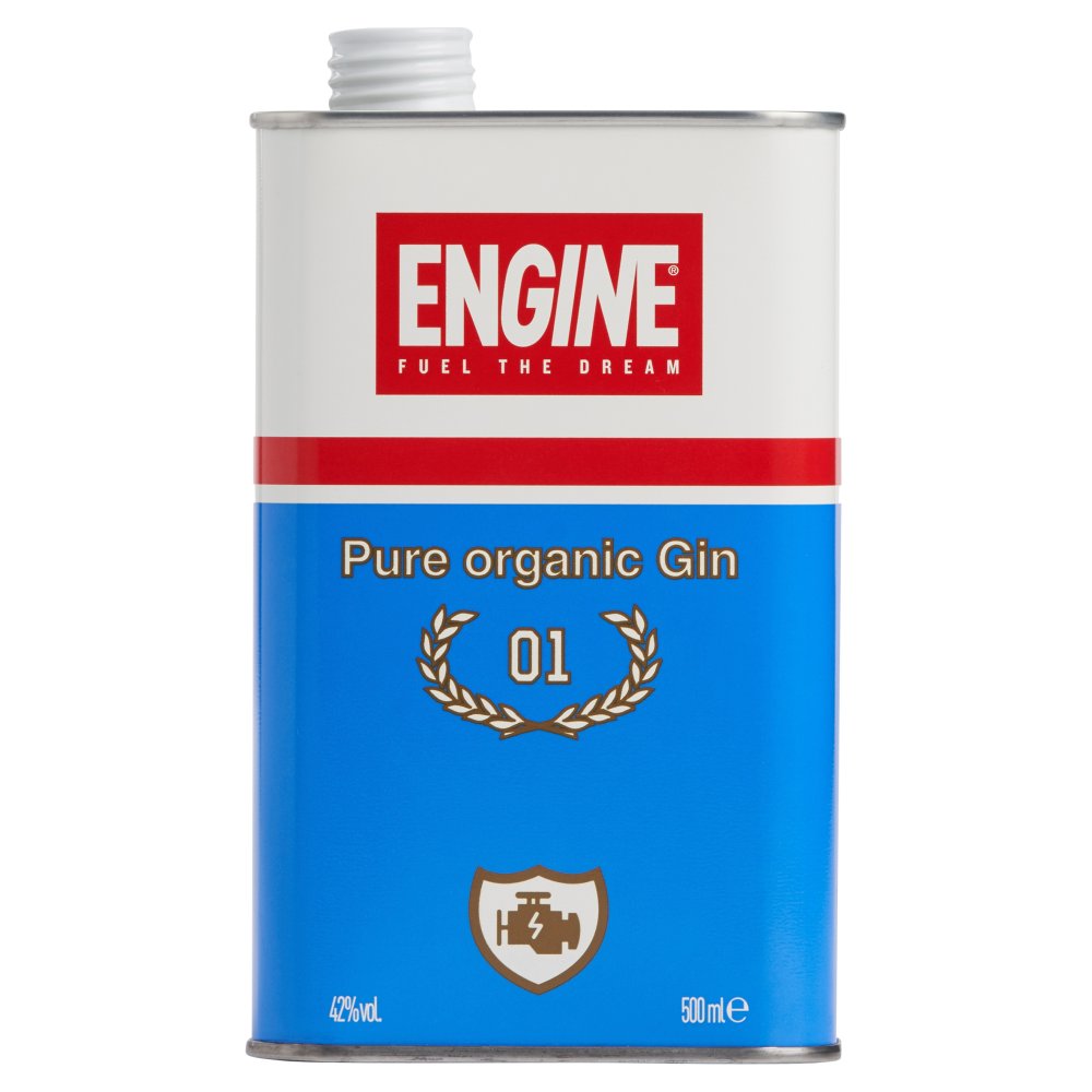 Engine Organic Gin 500ml 50Cl × 1