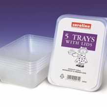 Cline Plastic Container 5x650ml