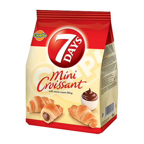7 Days Mini Croissant with Cocoa Filling 185g 185g × 8