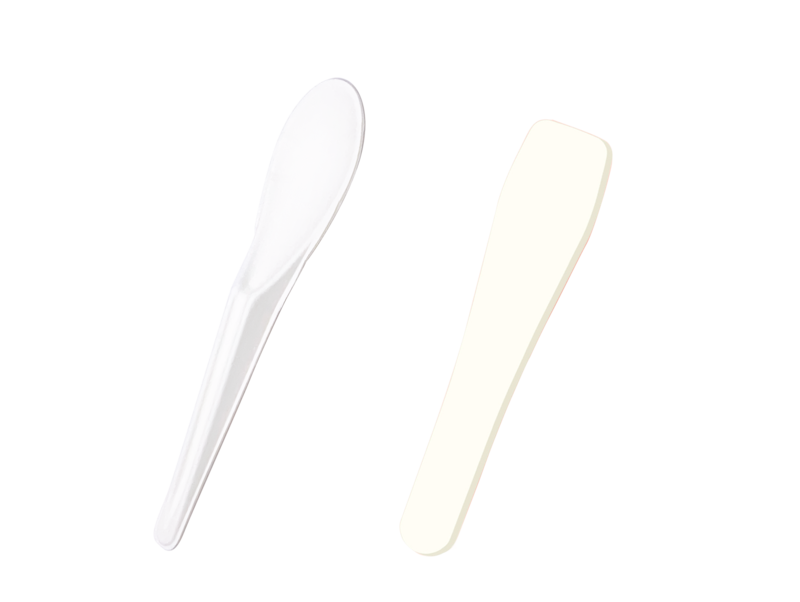MarcAtonio Qwarzo 3.5" White Paper Spoon UNIT 1X500 . Packed 6 units to a case.
Unit Weight: 7.50 Kilos.