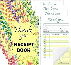 Reciept Book x Ncr 5x5's