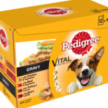 Pedigree Mixed Selection In Gravy Pouches 4x100g