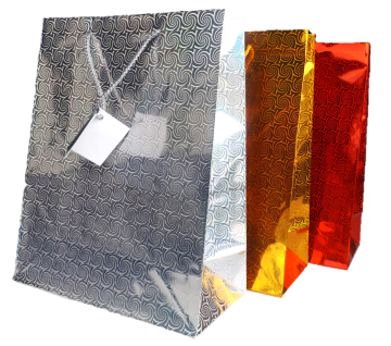 Holographic Bag Large 12x12's