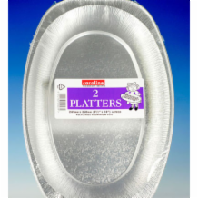 Cline Foil Platter cm 2x14"