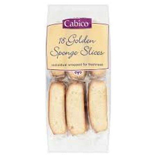 Cabico 18 Gold Sponge Slices 370g × 1