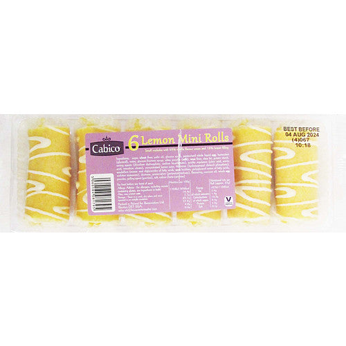 Cabico Lemon Mini Rolls 150g × 1