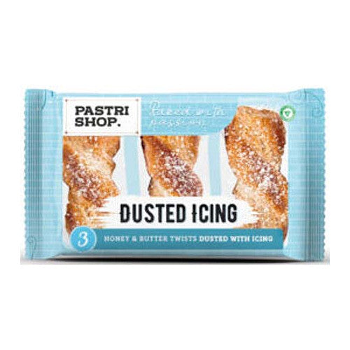 Pastri Shop Dusted Icing Twists 112.5g × 1
