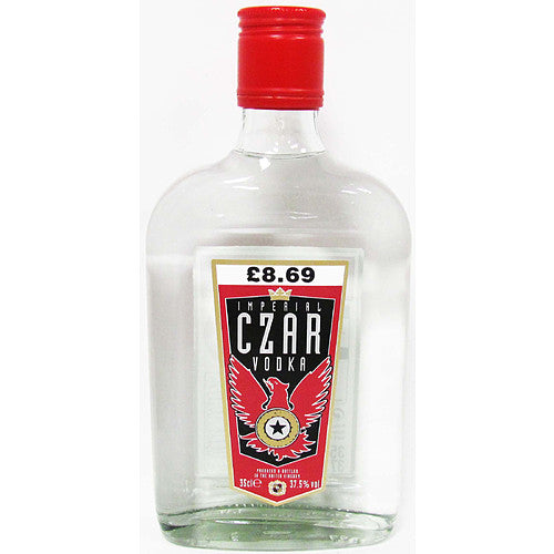 Imperial Czar Vodka PM £8.69 37.5% 35Cl × 1